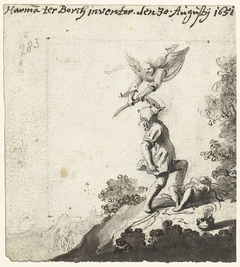 Abraham offert Isaac by Harmen ter Borch