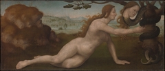 Adam; Eve by Giuliano Bugiardini