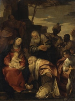 Adoration of the Magi by Giovanni Gioseffo dal Sole