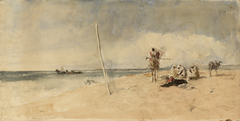 African Beach by Marià Fortuny