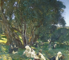 Albanian Olive Gatherers by John Singer Sargent