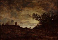 An Autumn Evening by Théodore Rousseau