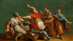 An Unknown Classical Subject: a Fight by Antonio Zucchi