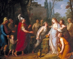 Andromache Offering Sacrifice to Hector’s Shade by Colin Morison