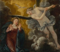 Annunciation by Pietro Liberi