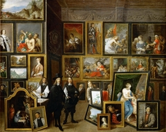 Archduke Leopold Wilhelm in his Gallery in Brussels by David Teniers the Younger