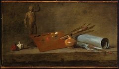 Attributes of the Painter by Jean-Baptiste-Siméon Chardin