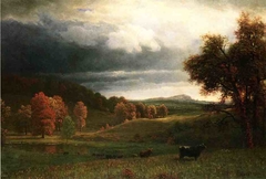 Autumn Landscape, The Catskills by Albert Bierstadt