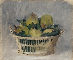 Basket of Pears by Edouard Manet