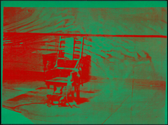 Big Electric Chair by Andy Warhol