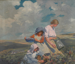 Blackberry Gathering by Elizabeth Forbes