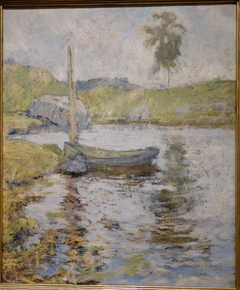 Boat at Anchor by John Henry Twachtman