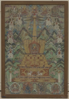 Buddha Within a Stupa by Anonymous