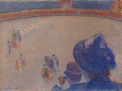 Bullfight by Henri-Edmond Cross