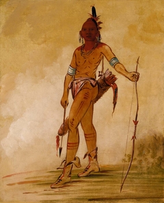 Cáh-he-ga-shín-ga, Little Chief by George Catlin