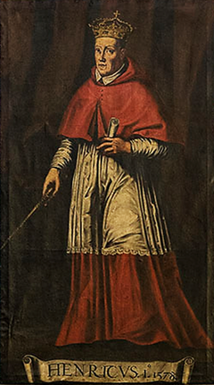 Cardinal Henry, King of Portugal by Carlos Falch