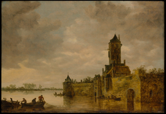 Castle by a River by Jan van Goyen