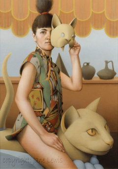 CAT MASK by Jane Lewis