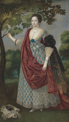 Cecilia Neville by Robert Peake the elder