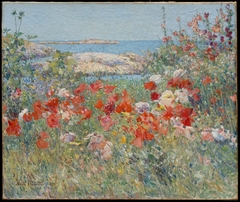 Celia Thaxter's Garden, Isles of Shoals, Maine by Childe Hassam