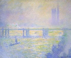 Charing Cross Bridge by Claude Monet