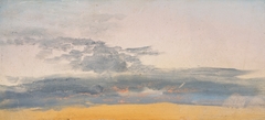 Cloud Study by Johan Christian Dahl