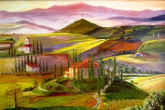 Colorful Bright Tuscany. by Elena Roush