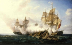 Combat de la Pomone by Pierre-Julien Gilbert