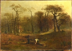 Coupée dans un bois by Amédée Baudit