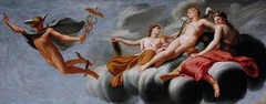 Cupid Ordering Mercury to Announce his Power to the Universe by Eustache Le Sueur