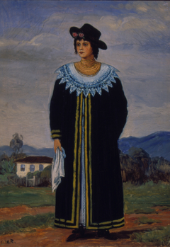 Dama Paulista, 1808 by José Wasth Rodrigues