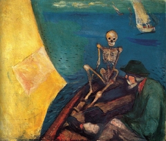 Death at the Helm by Edvard Munch