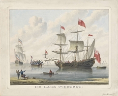 Deportatie van Napoleon naar Sint-Helena, 1815 by Unknown Artist