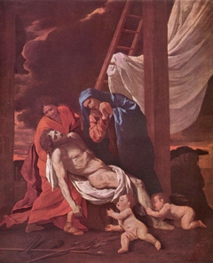 Descent from the Cross by Nicolas Poussin