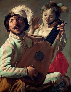 Duet by Hendrick ter Brugghen