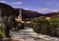 Edolo, Oglio River by Antonio Pasinetti