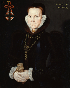 Elizabeth Roydon, Lady Golding by Hans Eworth