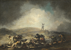 Escena de bandidos by Francisco de Goya