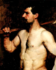 Estucio anatomico. by Cristóbal Rojas