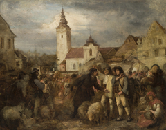 Fair in Nowy Targ by Aleksander Kotsis