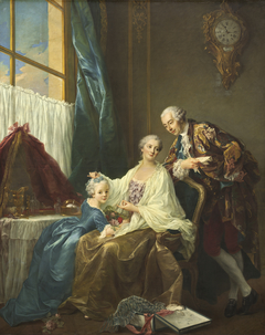 Family Portrait by François-Hubert Drouais