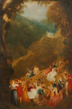 Fête Champêtre (?Sanssouci) by Thomas Stothard