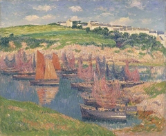 Fishing Boats at Douelan by Henry Moret