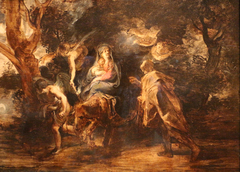 Flight into Egypt by Peter Paul Rubens