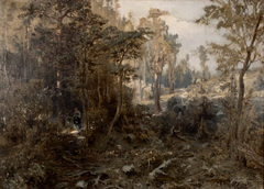 Forest Landscape near Näsijärvi ; Unfinished by Werner Holmberg