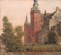 Frederiksborg Castle seen from the Northwest. Study by Christen Købke