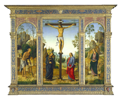 Galitzin triptych by Pietro Perugino