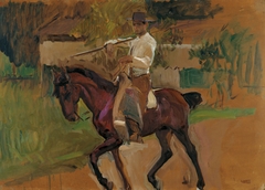 Garrochista by Joaquín Sorolla