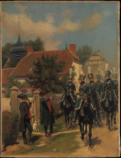 Gendarmes d'Ordonnance by Édouard Detaille