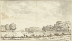 Gezicht langs de Amstel by Jan Gabrielsz Sonjé